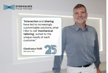 Interview with Gianfranco Nelli, CEO of SteriValves, on the occasion of the company’s 25th anniversary