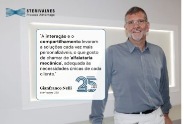 Entrevista com Gianfranco Nelli, CEO da SteriValves, por ocasião do 25º aniversário da empresa